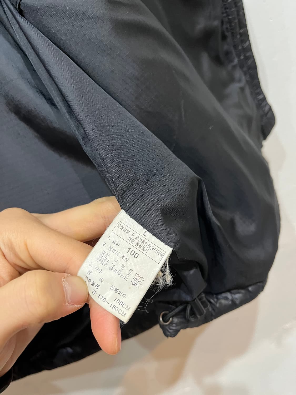노스페이스 경량패딩 100 상품이미지4