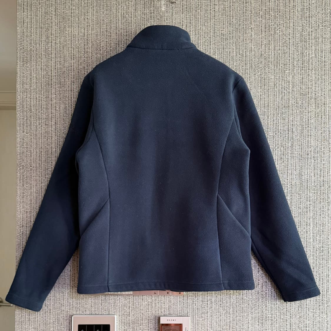 캘러웨이 플리스 자켓 네이비 후리스 집업 점퍼 골프 일상복 남여공용 95 상품이미지6