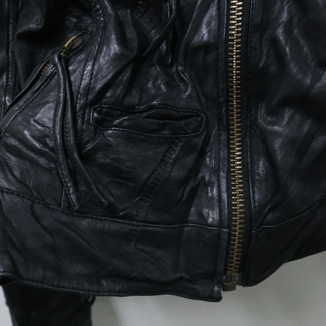 FOBYA 가죽 라이더 자켓 61708 상품이미지6