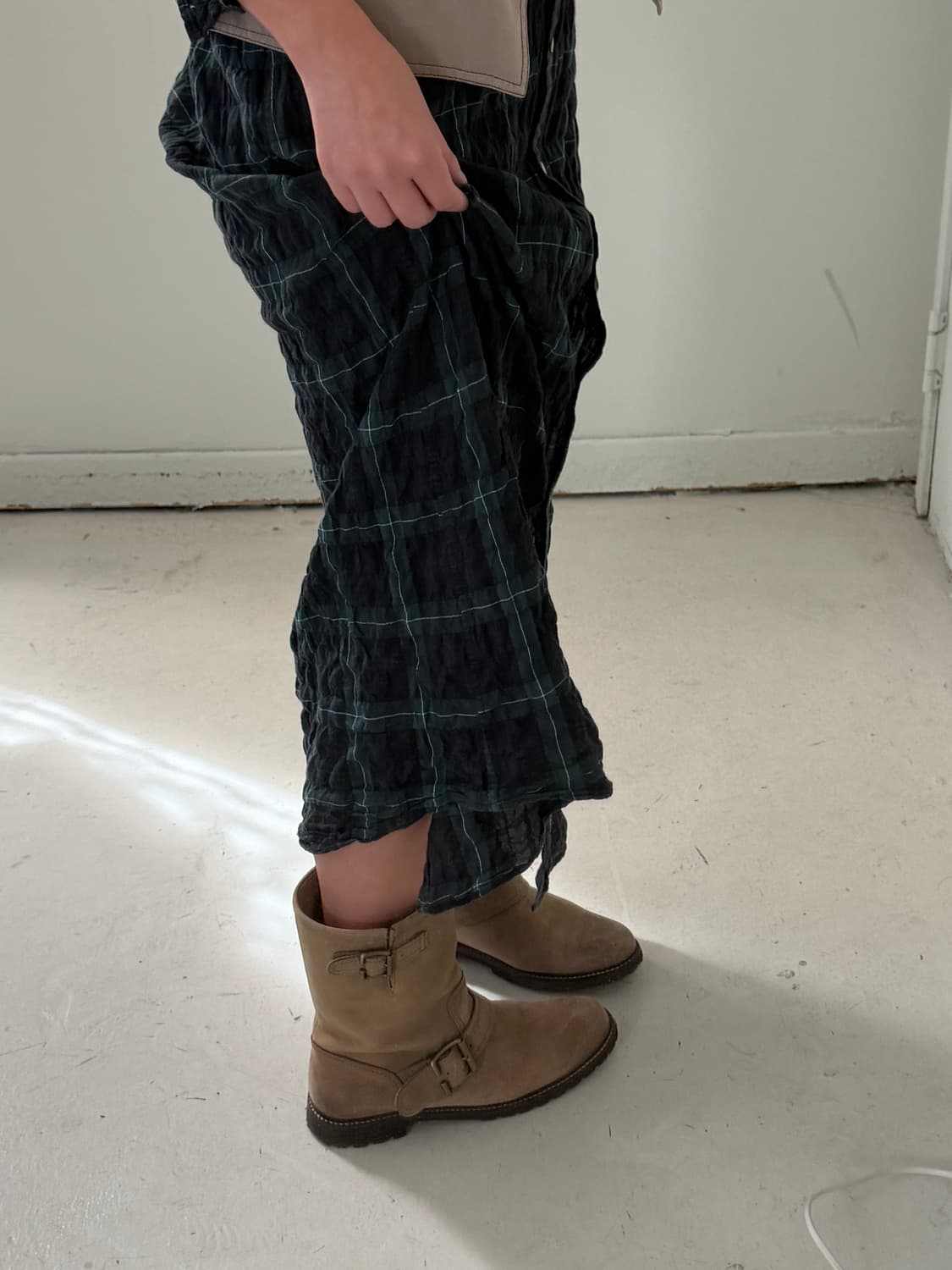 저널스탠다드 링클 맥시 롱 셔츠 원피스 상품이미지3