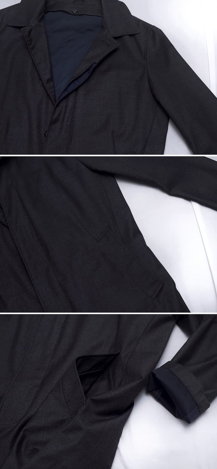 DKNY 디테처블 라이너 퓨어울 카코트 자켓 (US 42 / 100+) 상품이미지8