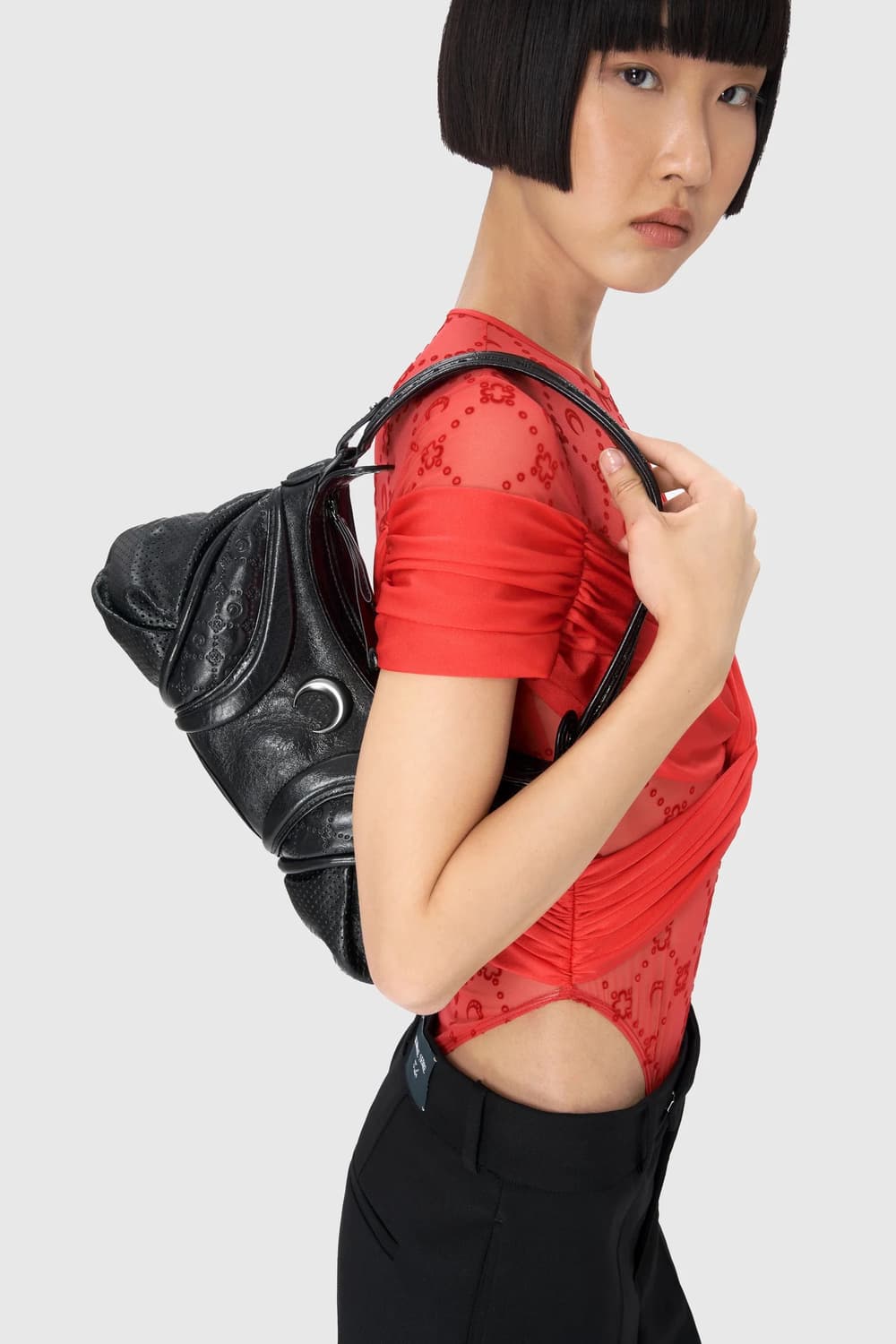 마린세르 25fw 무노그램 엠보스드 레더 퓨추라 미니 백 상품이미지2