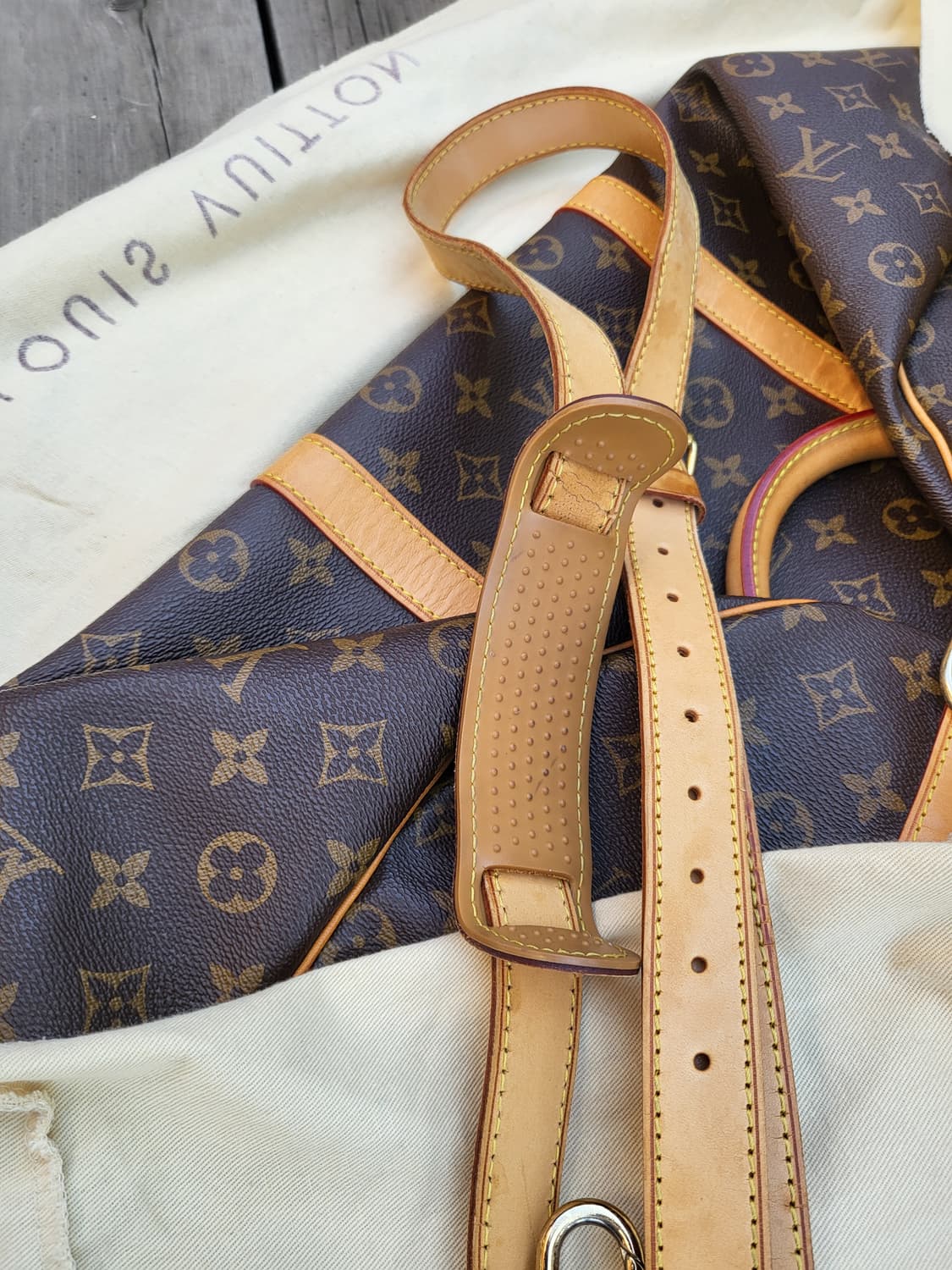 *정품*루이비통 모노그램  키폴 60 반둘리에 여행용 가방.새제품 상품이미지10