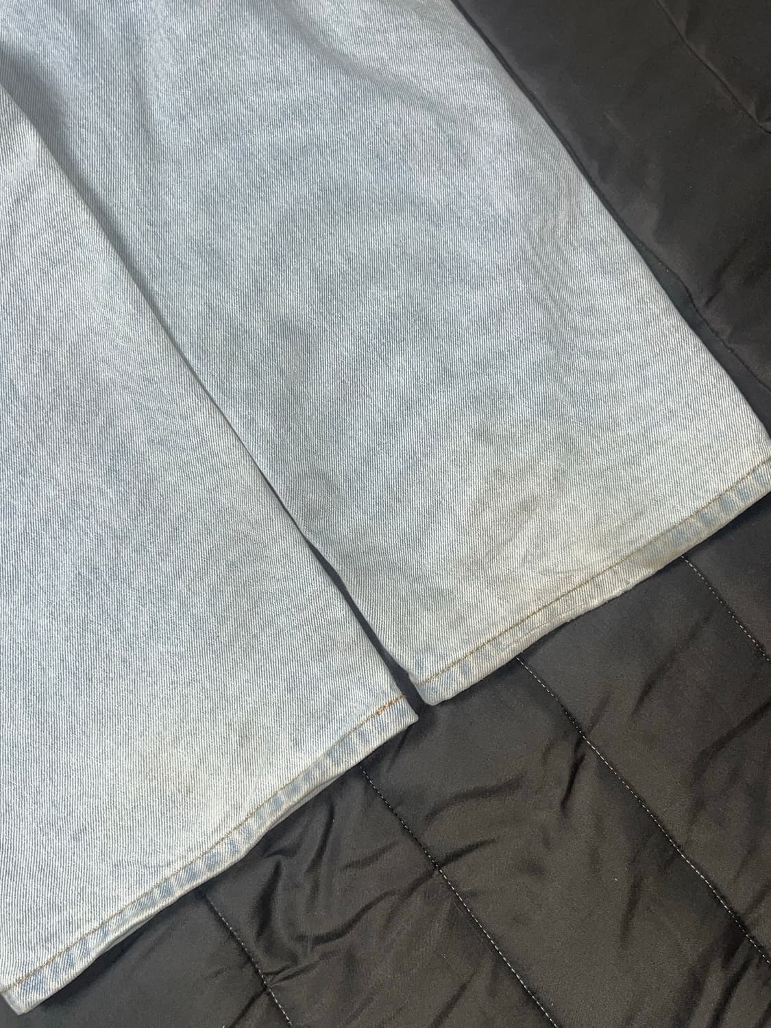 플라스틱프로덕트 팬츠 페인터데님 (스틸블루) 상품이미지3