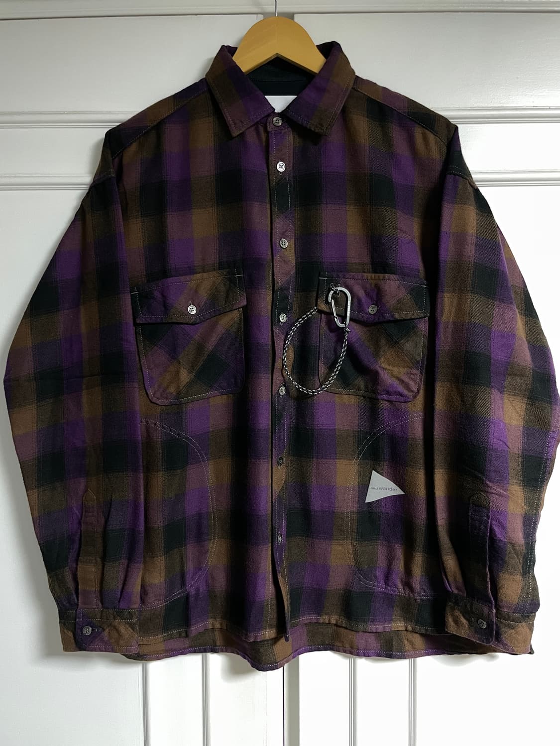 and wander Thermonel Check Shirt 4 상품이미지1