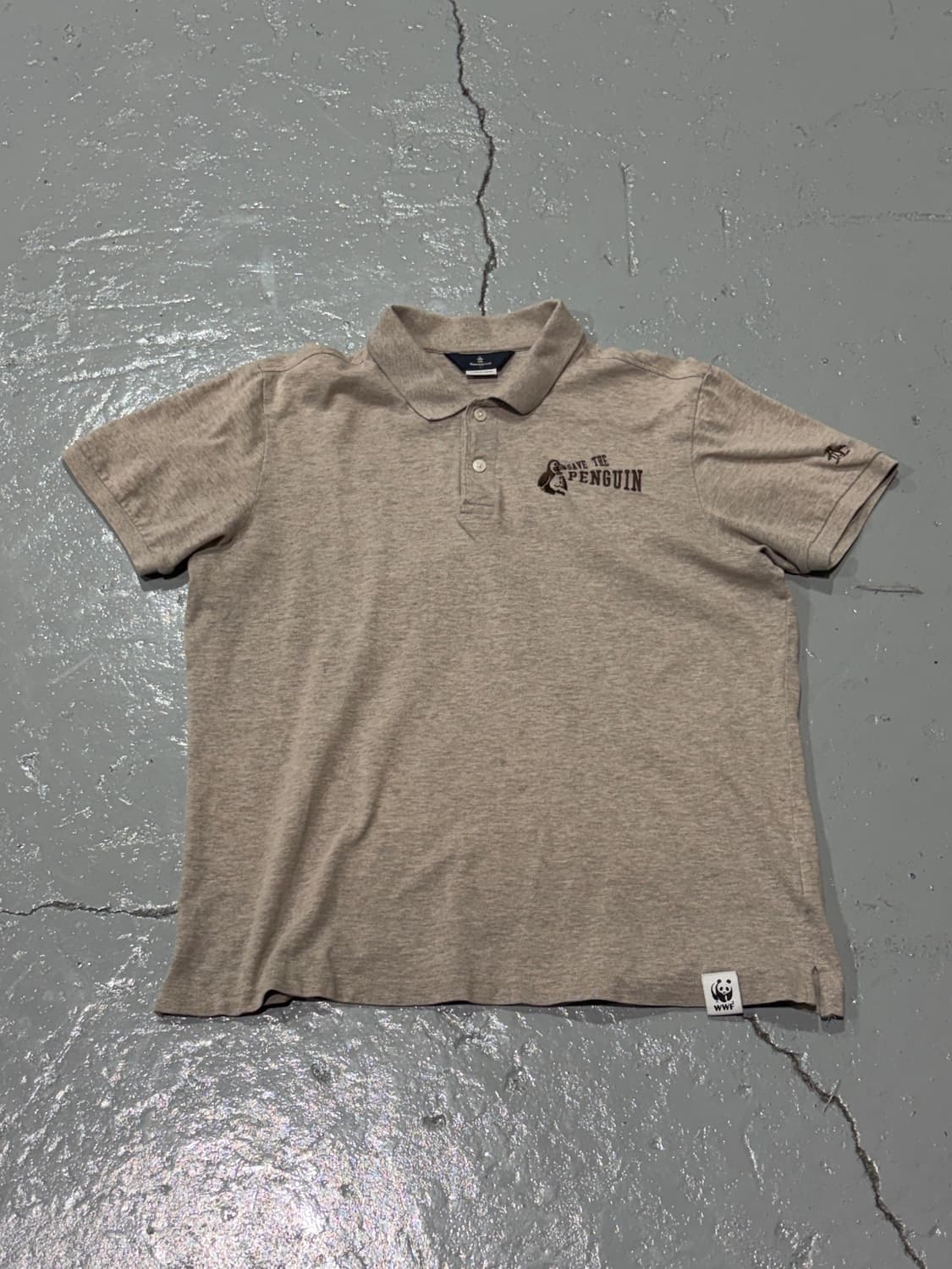 Munsingwear X WWF Made in Japan 콜라보 pk셔츠 상품이미지2