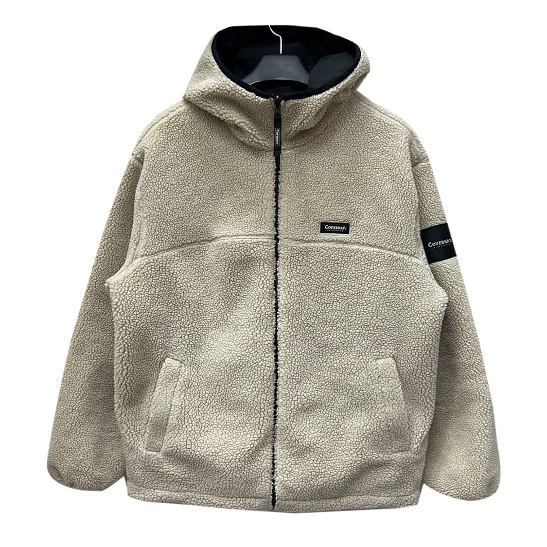 커버낫 리버시블 백로고 플리스 점퍼 자켓 L 상품이미지4