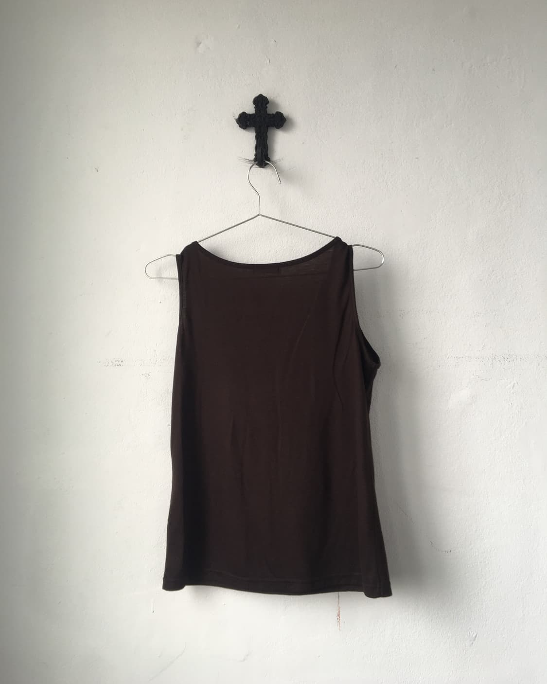 Lace trimming sleeveless 상품이미지2