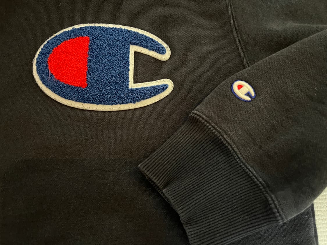 챔피온 재팬 빅로고 후드(블랙) XL 상품이미지5