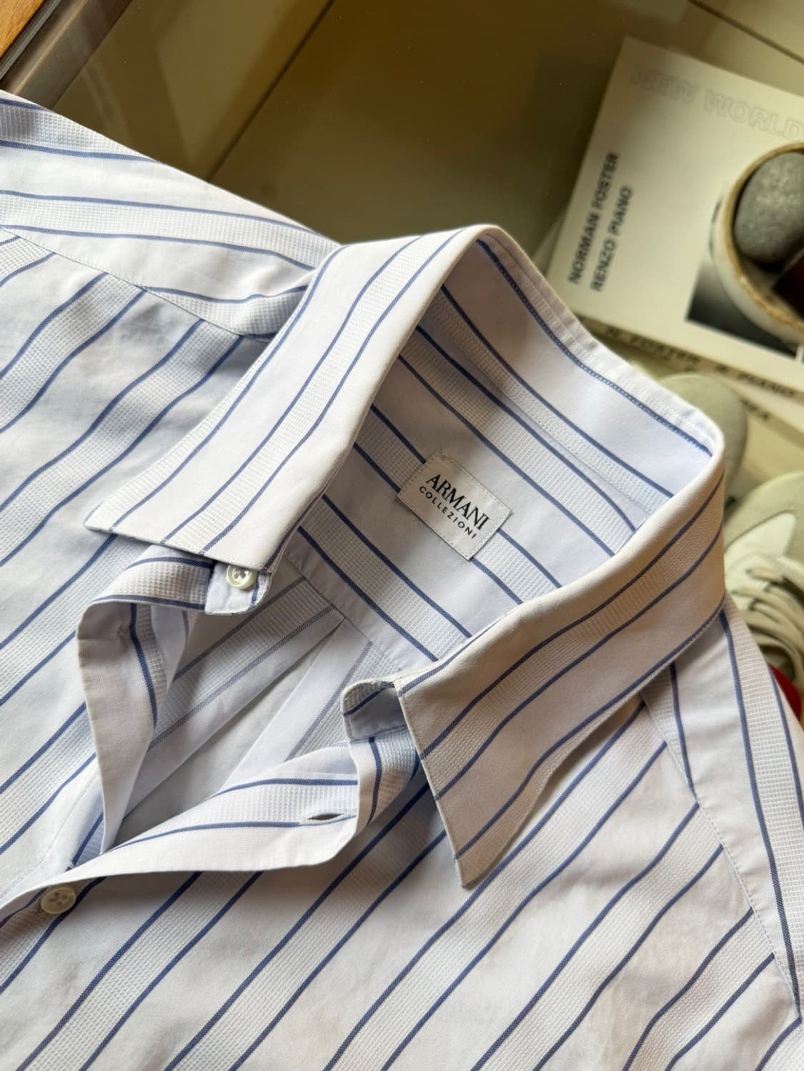 아르마니 꼴레지오니 드레스 셔츠 100 상품이미지10