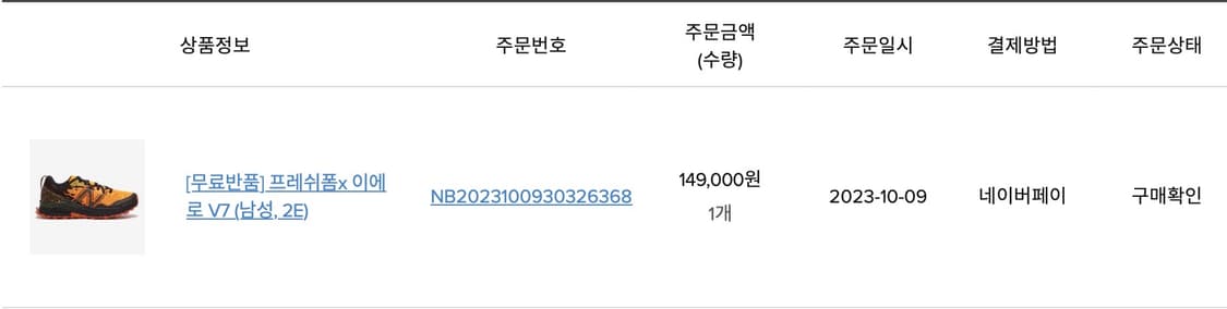 뉴발란스 프레쉬폼x이에로 V7: 핫 마리골드 블랙 / US 8.5(2E) 상품이미지4