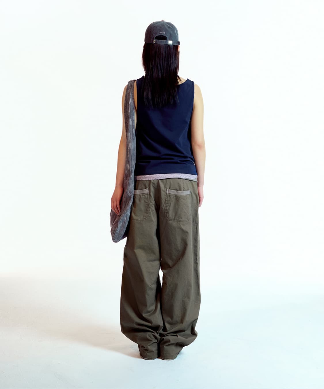 코이세이오 DUDU LAYERED SLEEVELESS NAVY 상품이미지3