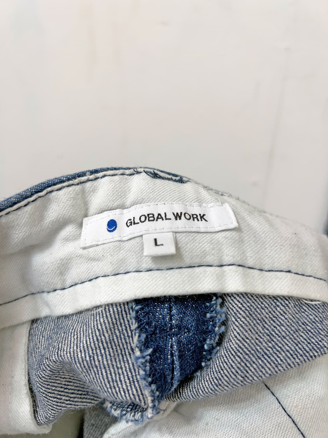 GLOVAL WORK  Cut Off Denim 상품이미지5