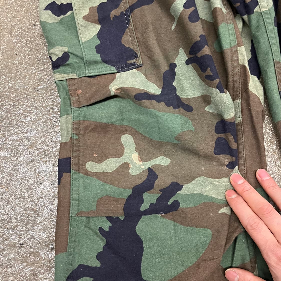 80s 오리지날 미군 M-65 필드 팬츠 (S/R) 상품이미지4