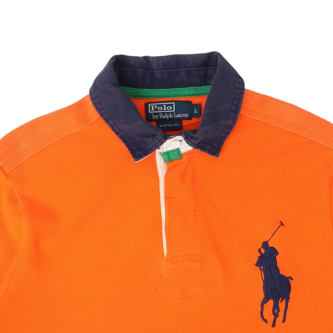 폴로 랄프로렌 오렌지 빅포니 럭비 pk 티셔츠 상품이미지2