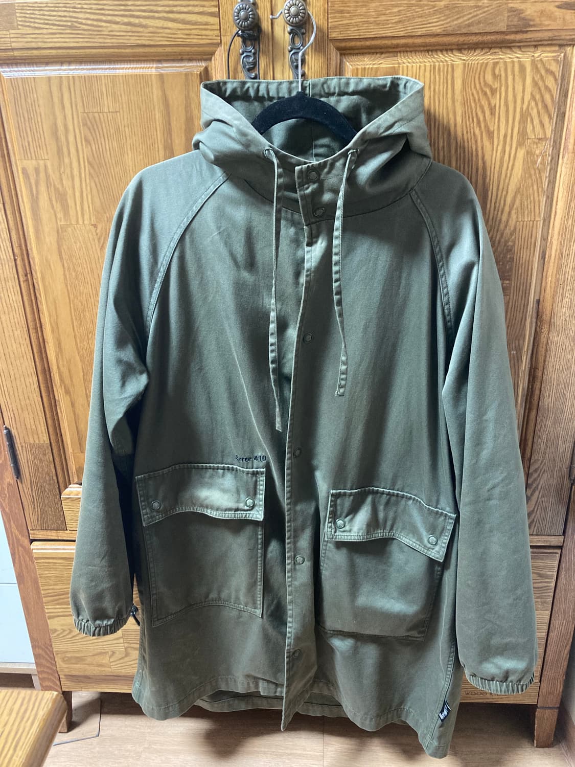 스투시 x FPAR 야상 hooded jacket L 카키  상품이미지1
