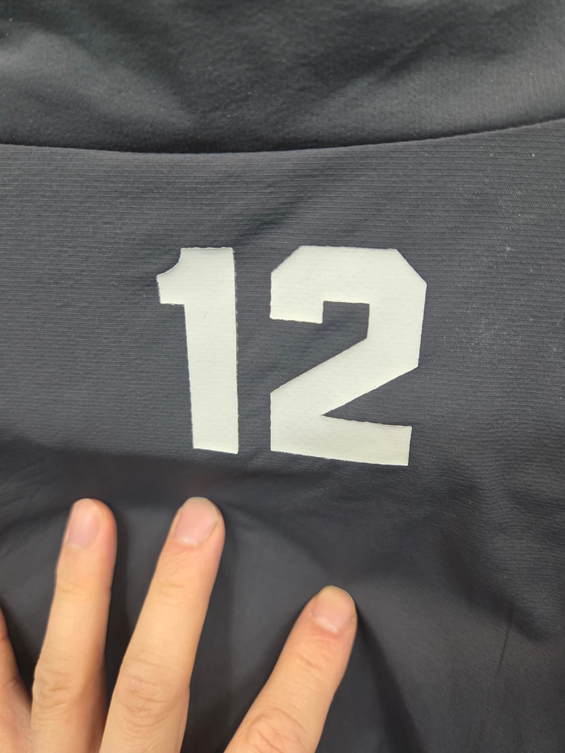 데상트 베이스볼 우븐 반집업 자켓 L 상품이미지8