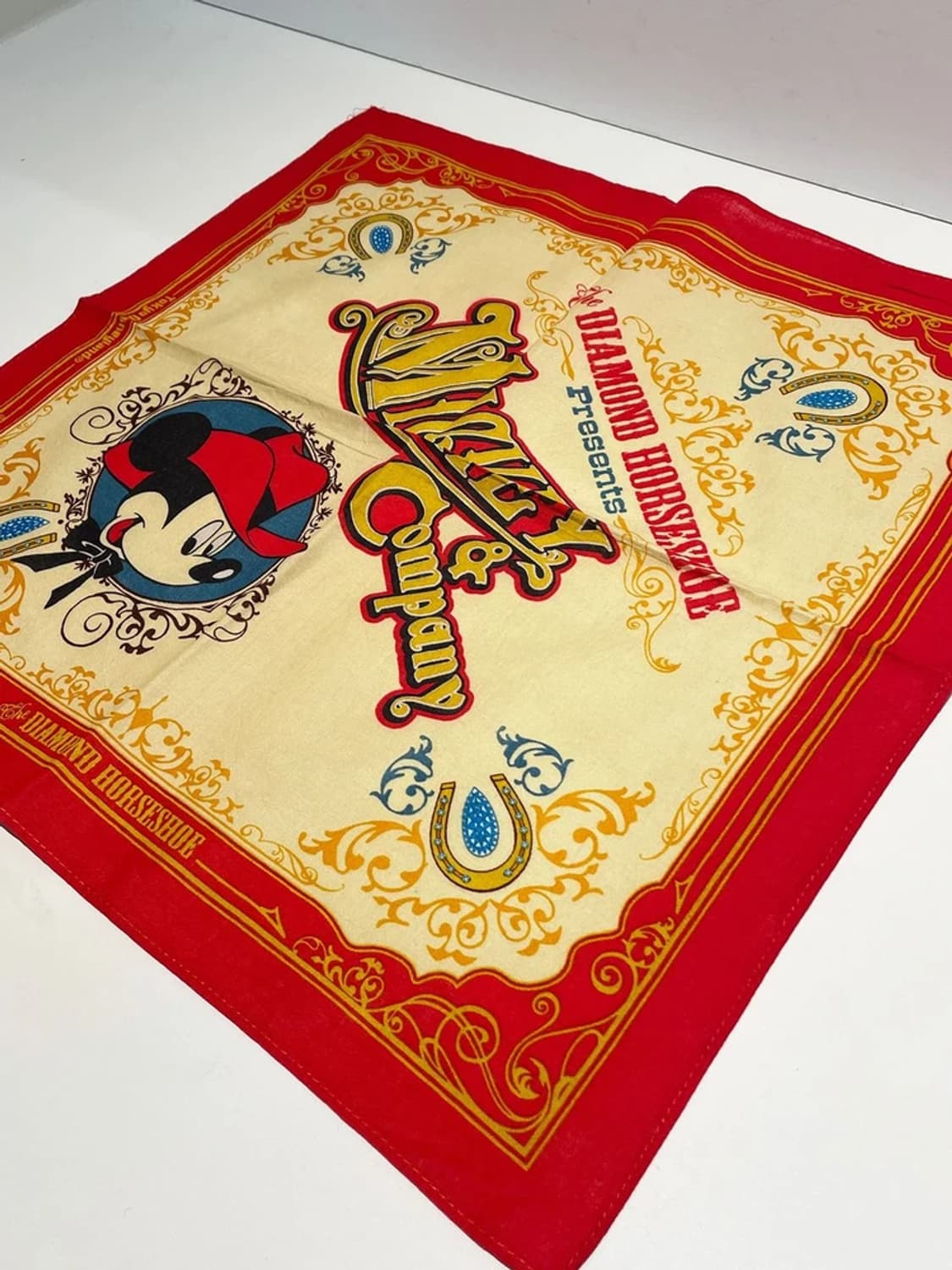 디즈니 미키마우스 00's 재팬 쁘띠 반다나 손수건 A1364 상품이미지3