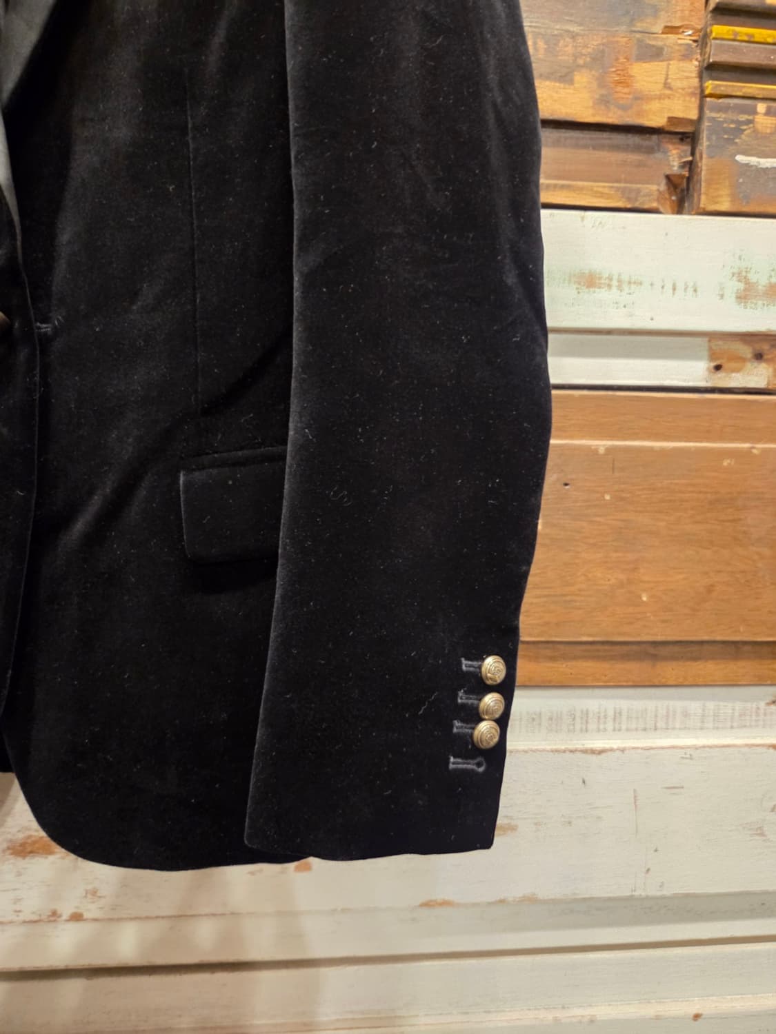 발망×H&M 벨루어자켓 상품이미지9