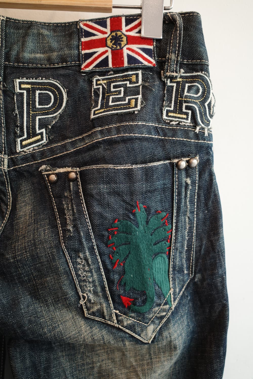 REDPEPPER 부츠컷 패치워크 데님 (30인치) 상품이미지8