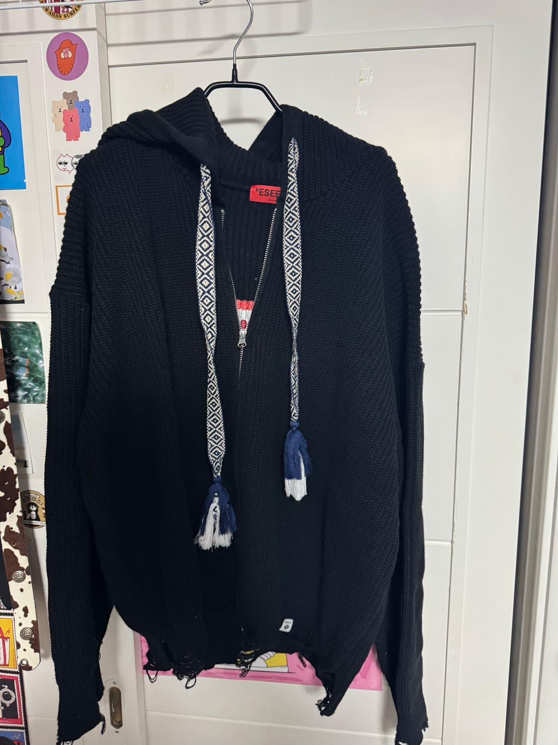 애씰미 니트 가디건 판매 상품이미지1