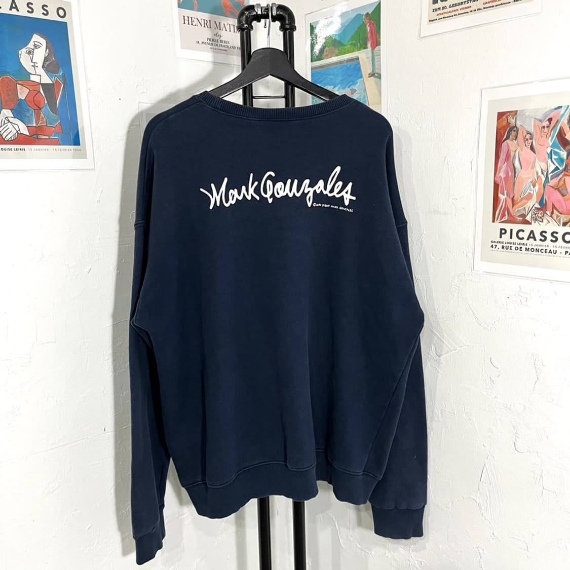 마크곤잘레스 스몰로고 맨투맨 상품이미지2