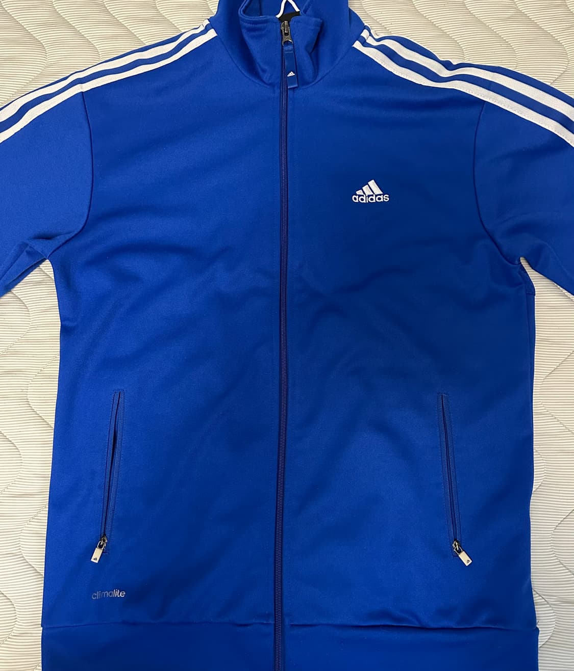 Adidas blue 3stripe jersey 상품이미지1
