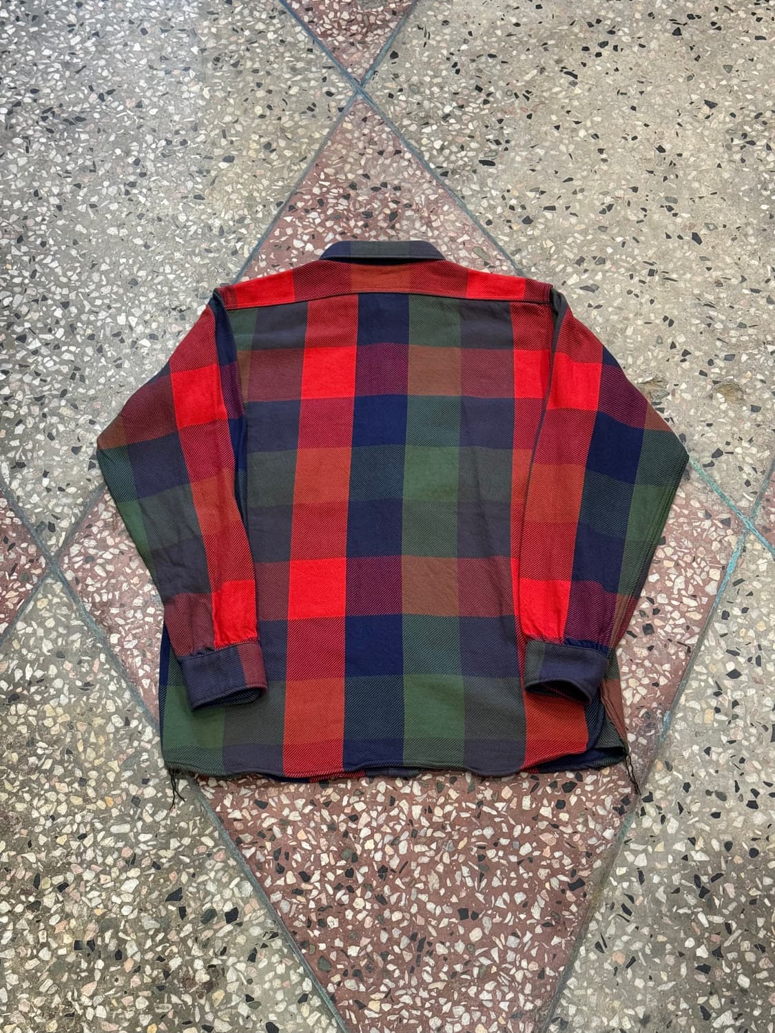 Real McCoy 8HU Check 플란넬 셔츠 (16,새상품) 상품이미지2