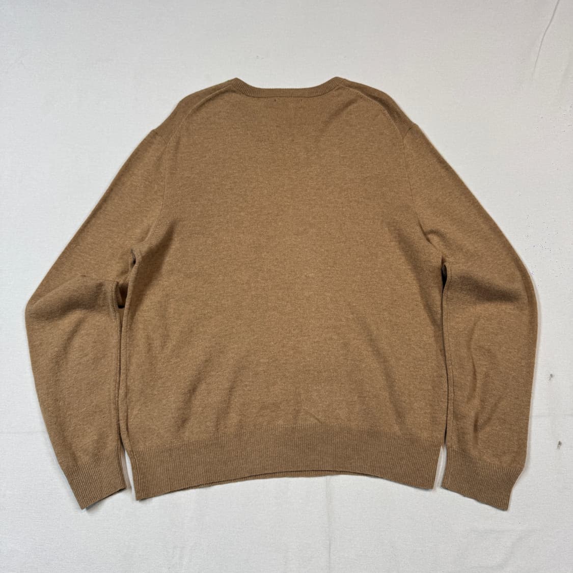 XL) 폴로 랄프로렌 메리노울 라운드넥 니트 브라운 상품이미지6