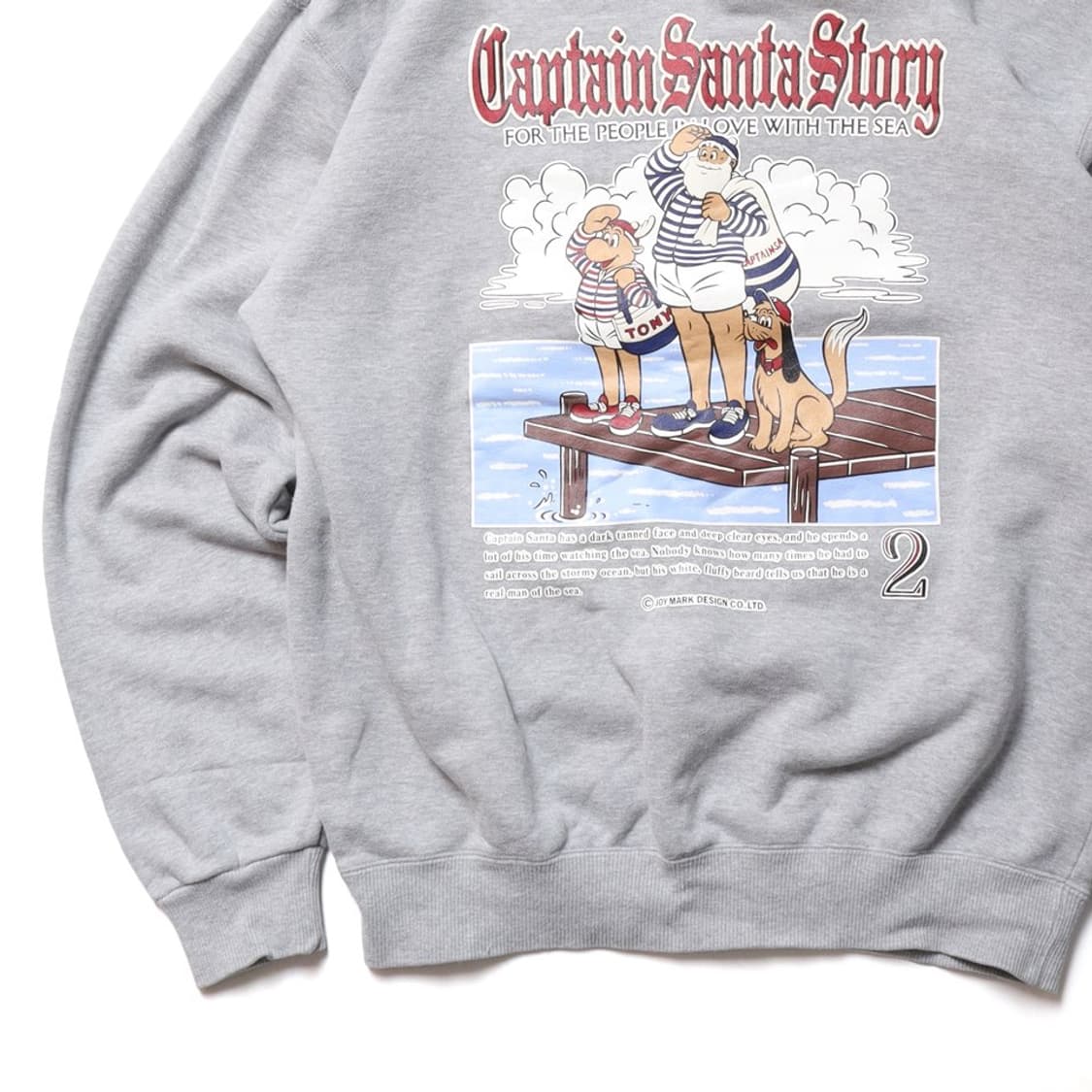 캡틴 산타 Captain Santa Printing Sweatshirt  상품이미지3