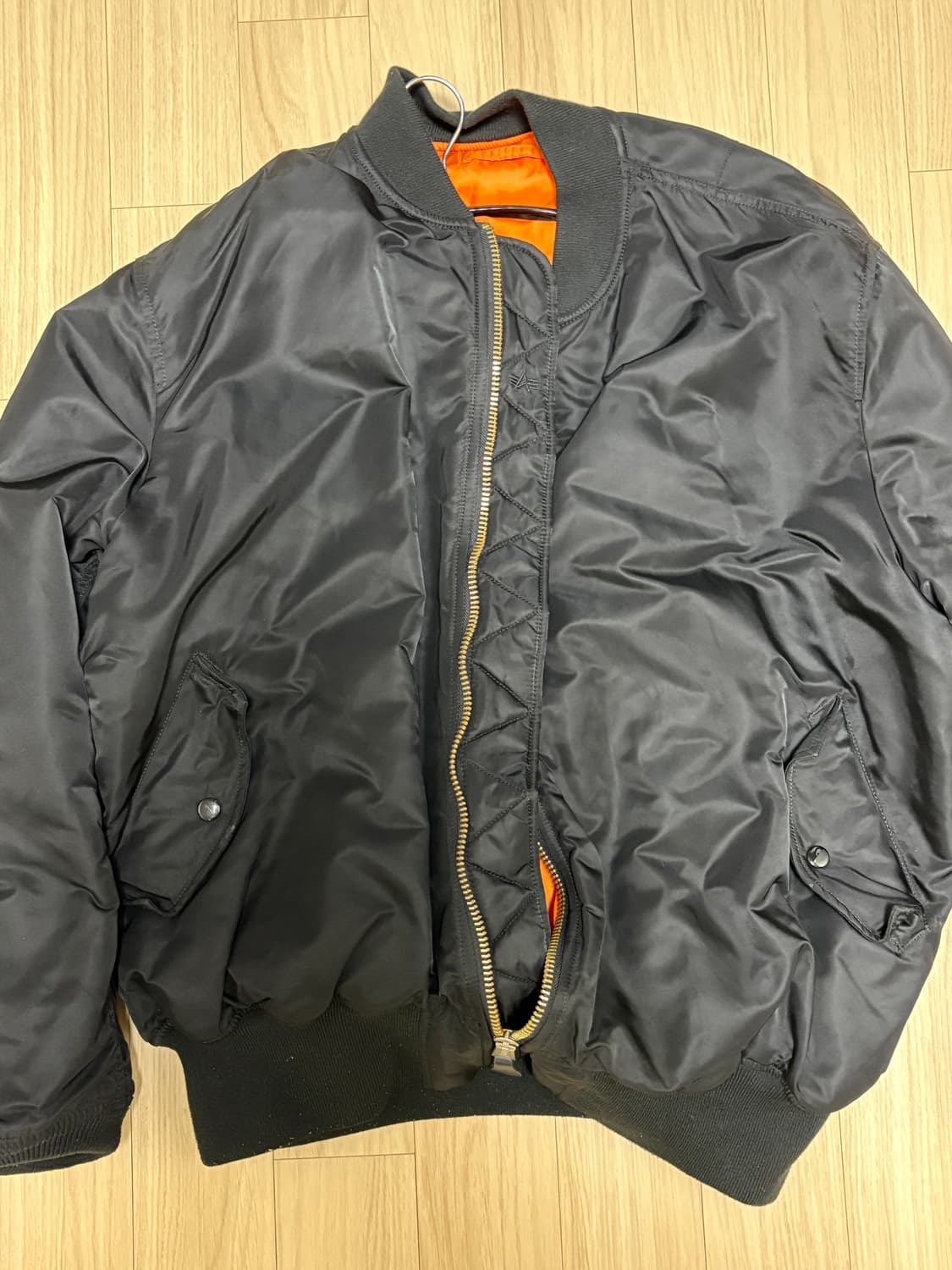 알파인더스트리 MA-1 Black XXL 상품이미지3