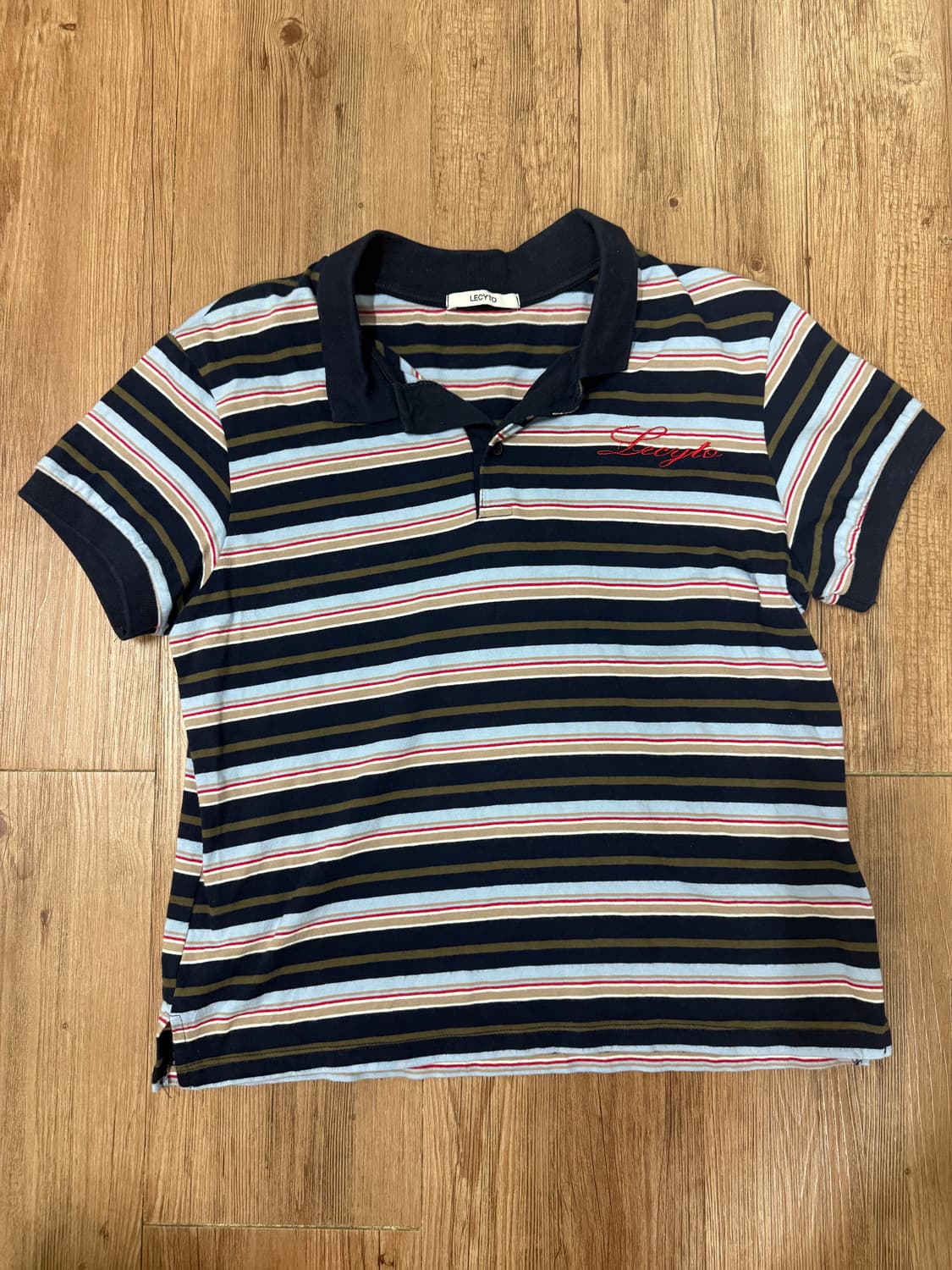 Vintage Multi Stripe PK_[Navy] 상품이미지4