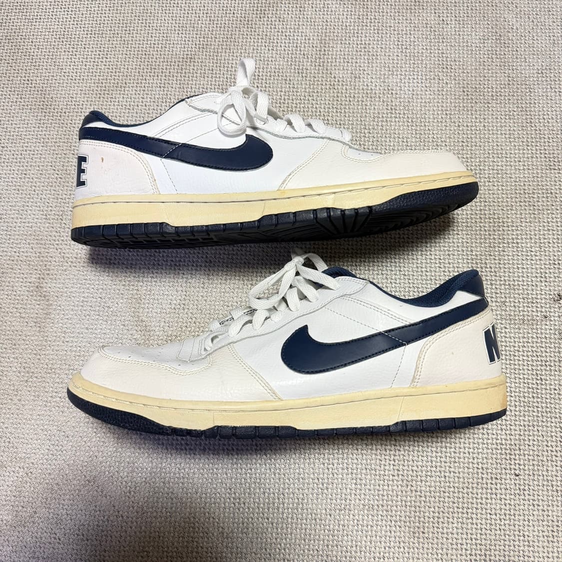 나이키 올드스쿨 덩크 흰/남 스니커즈 상품이미지7