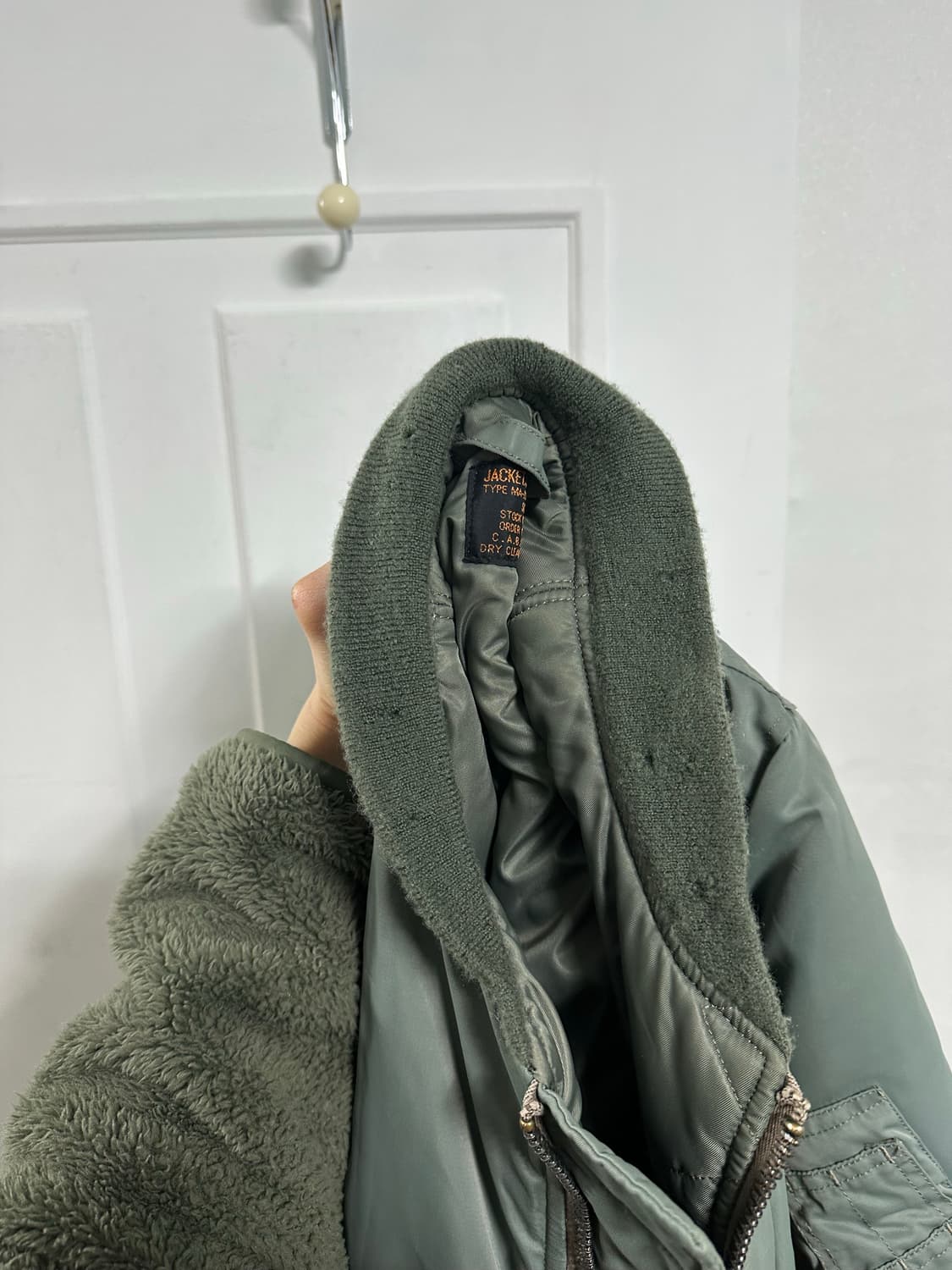 캡클로딩 CABCLOTHING MA-1 상품이미지7