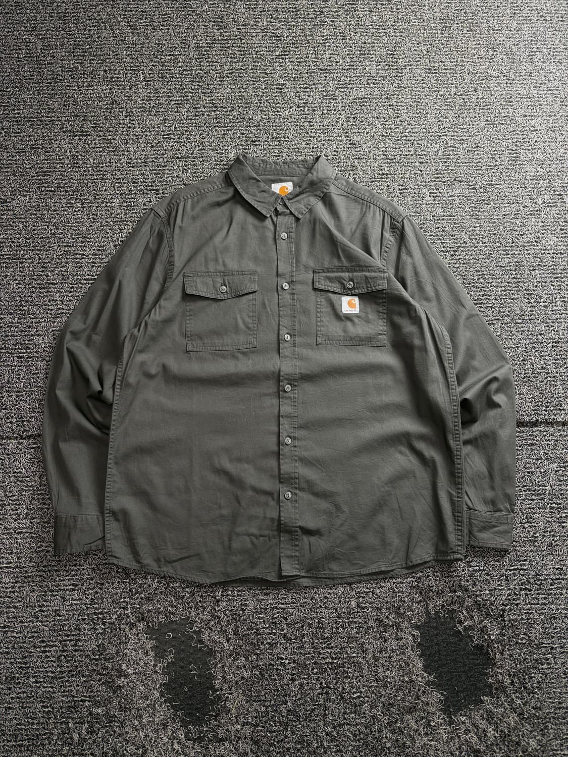 칼하트 아카이브 투 포켓 긴팔 워크 자켓 3452 상품이미지2