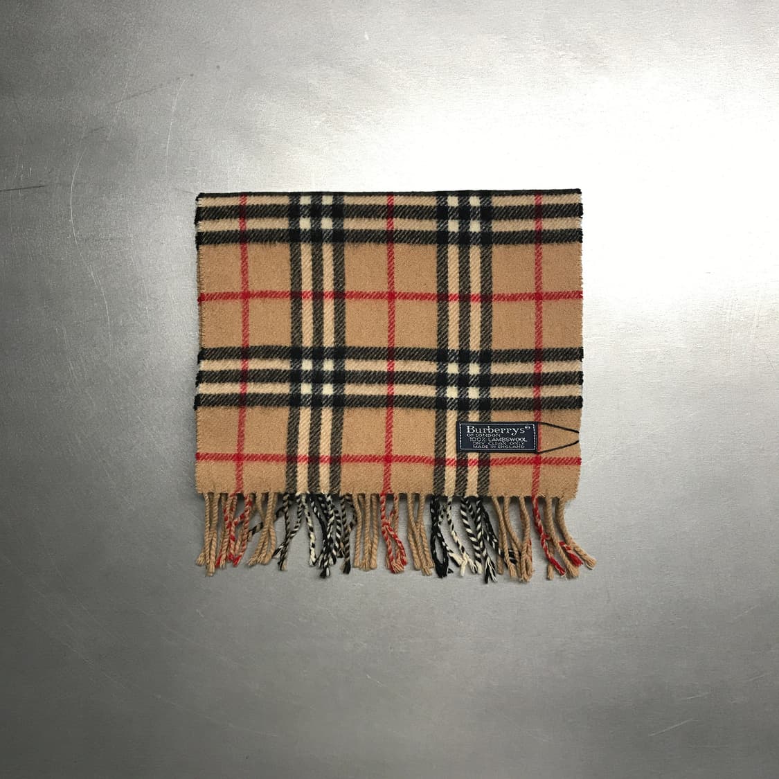 버버리 정품 램스울 머플러 베이지 상품이미지2