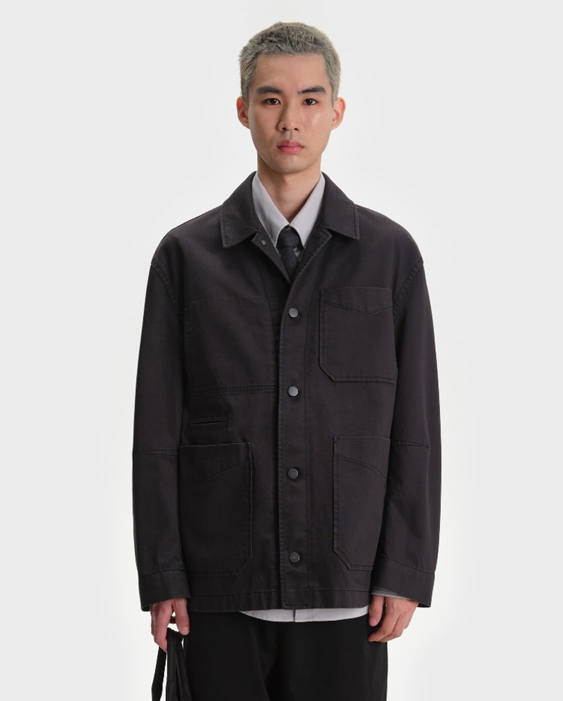 벨리에 / 모프 워크 자켓 블랙 / M 상품이미지4