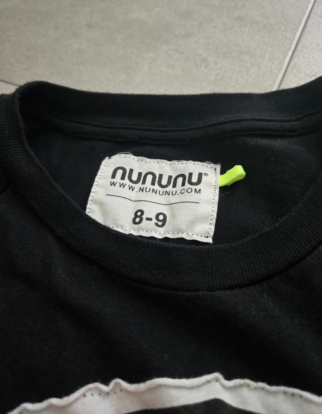 nununu 블랙 튤 원피스 8-9세 상품이미지2