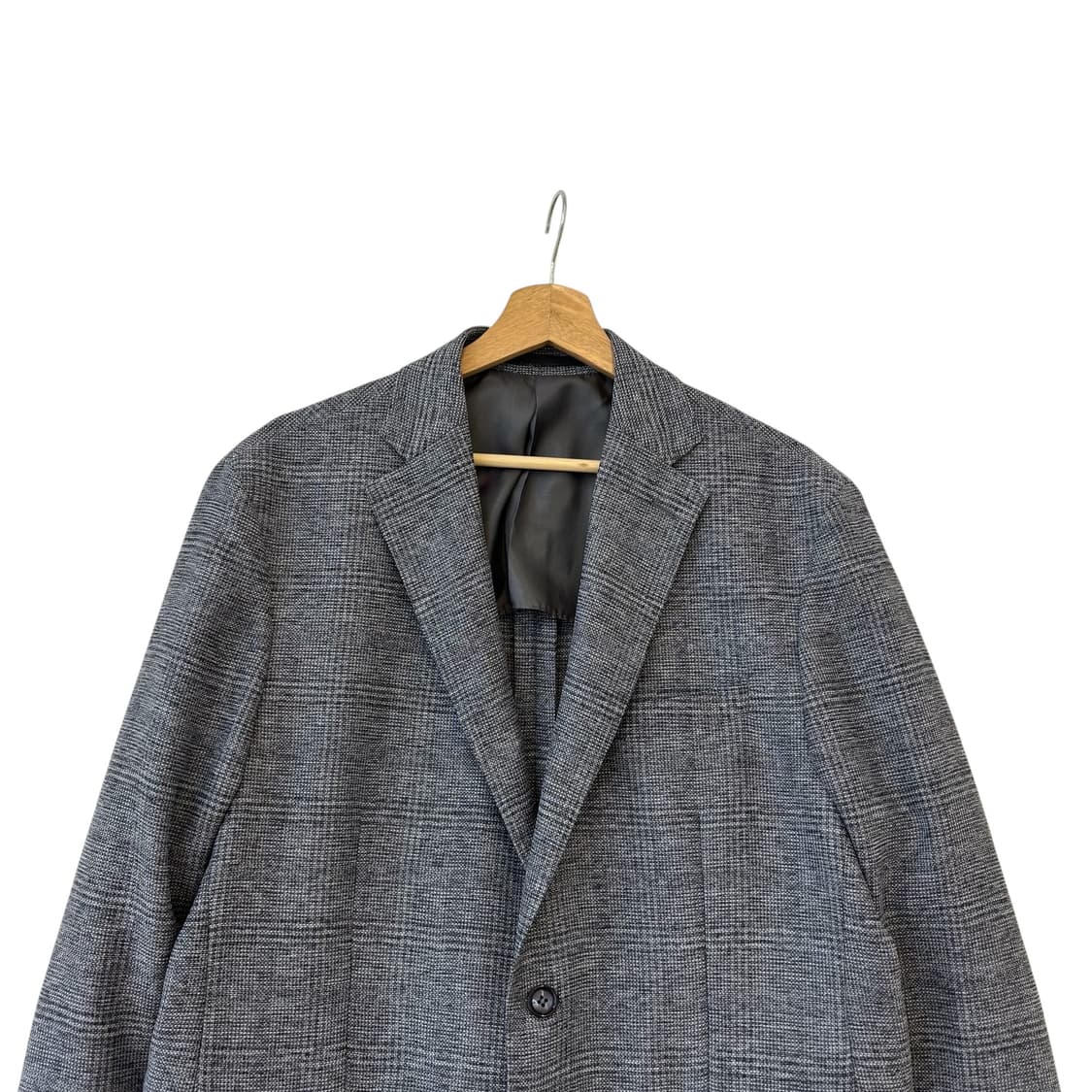 빨질레리 삼성물산 그레이 멜란지 저지 자켓 상품이미지2