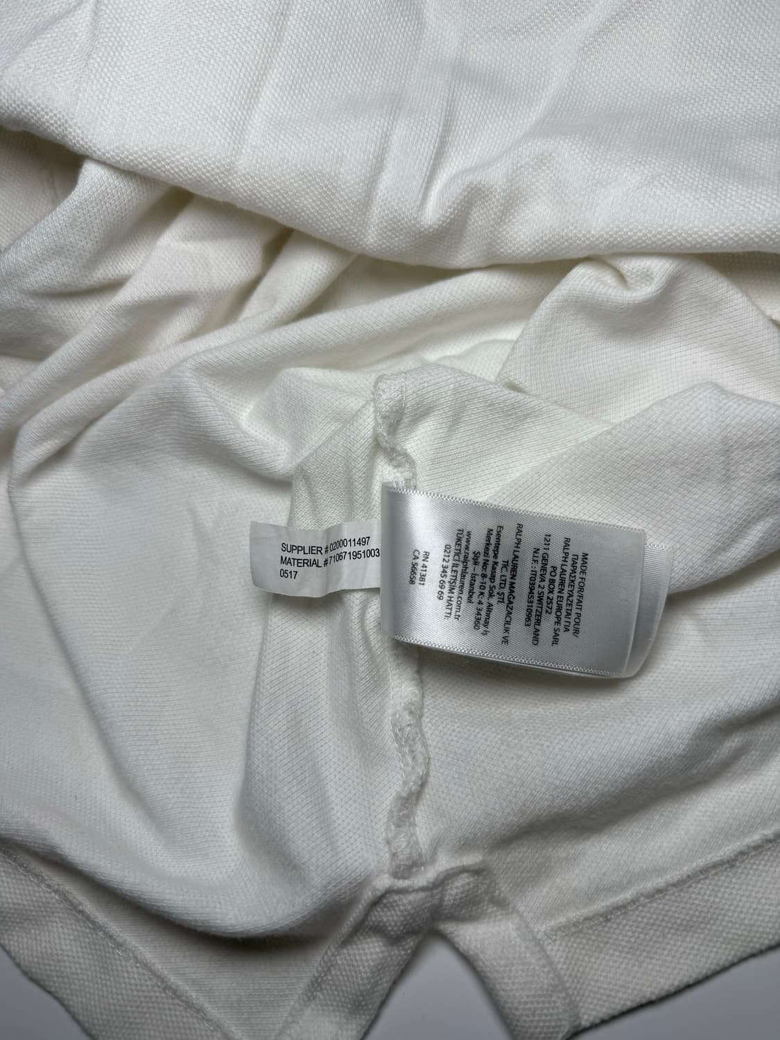 폴로 랄프로렌 빅포니 길팔 티셔츠 화이트 상품이미지5