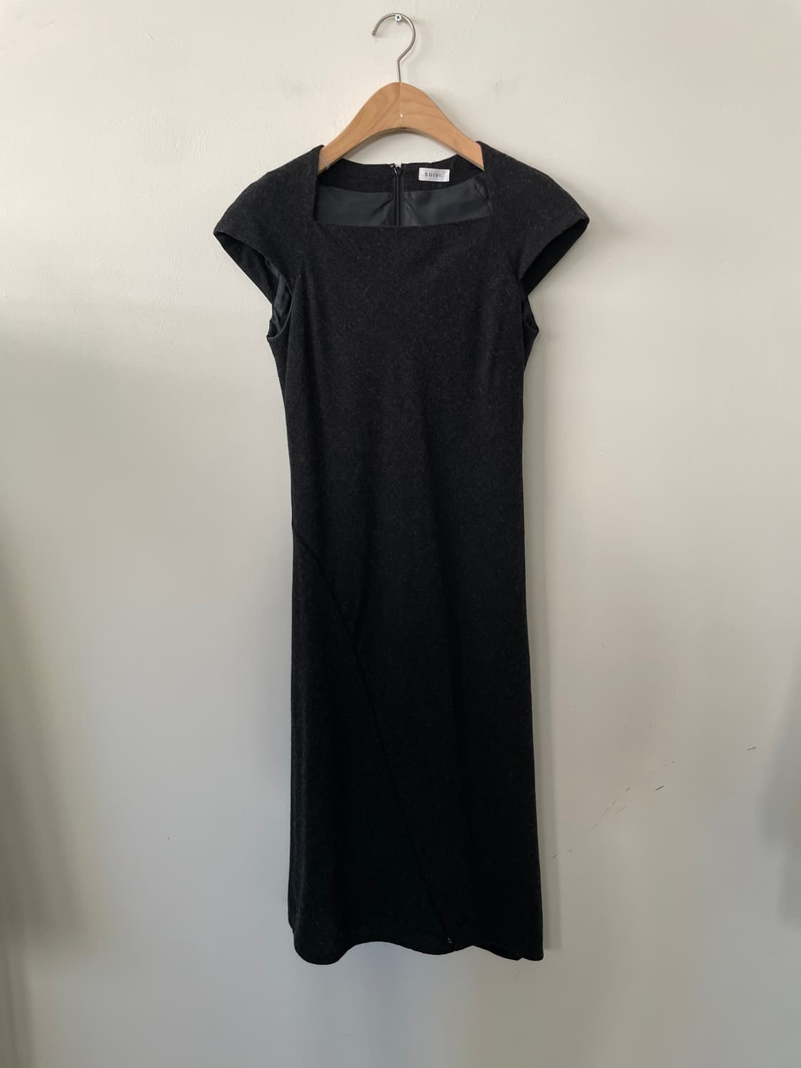 vintage cap sleeve wool dress 상품이미지1