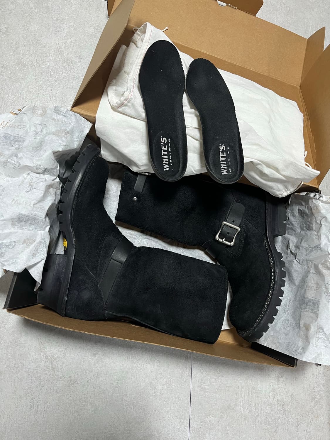 화이츠 부츠(WHITE'S BOOTS) 노마드(NOMAD) 블랙 러프아웃 상품이미지8