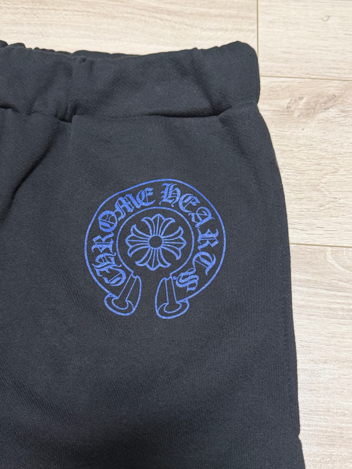 크롬하츠 홀스슈 스웻팬츠 블루블랙 상품이미지3