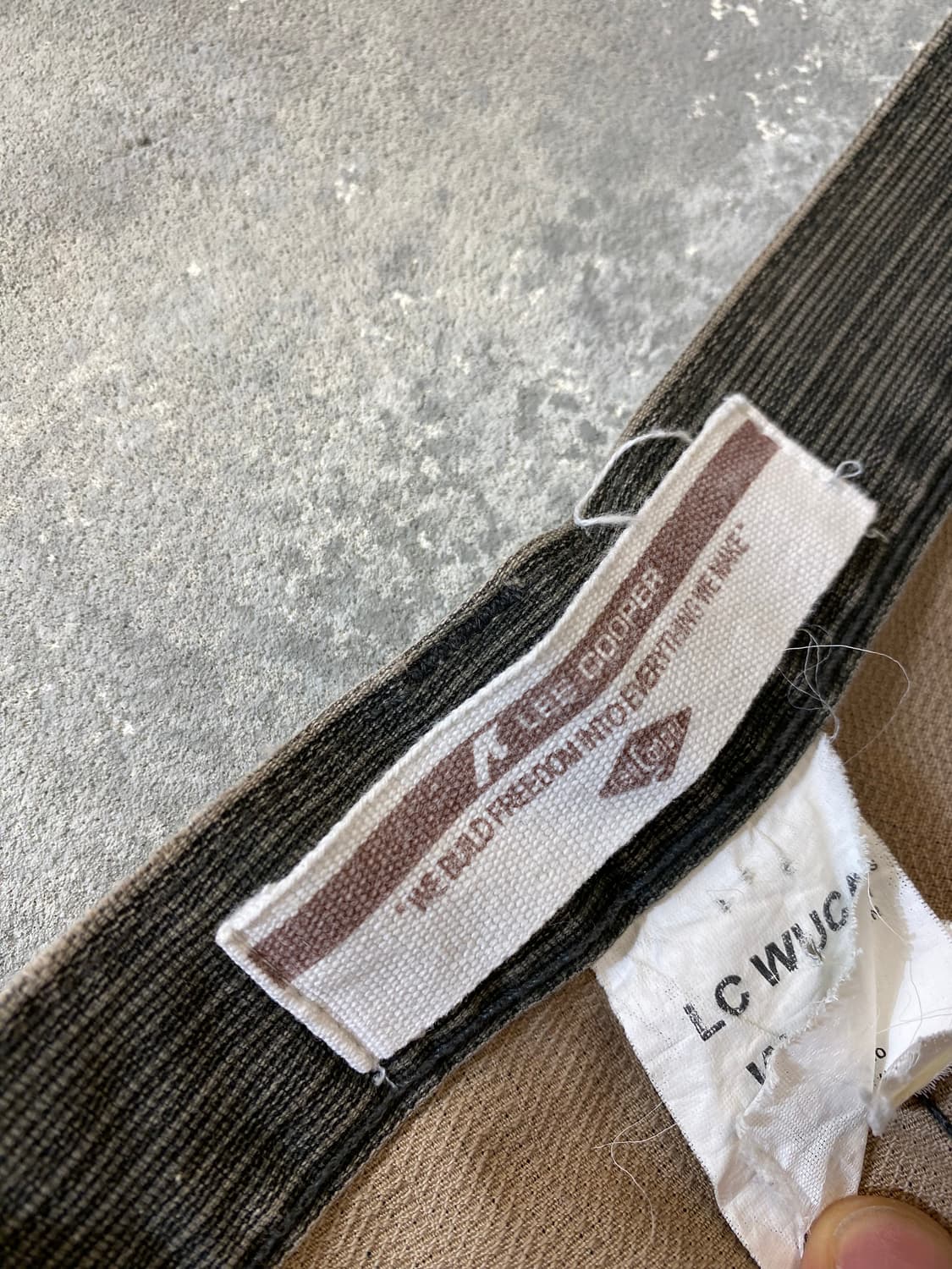 [32] Lee Cooper 리 쿠퍼 아메카지 데님 퍼티그 팬츠 상품이미지9