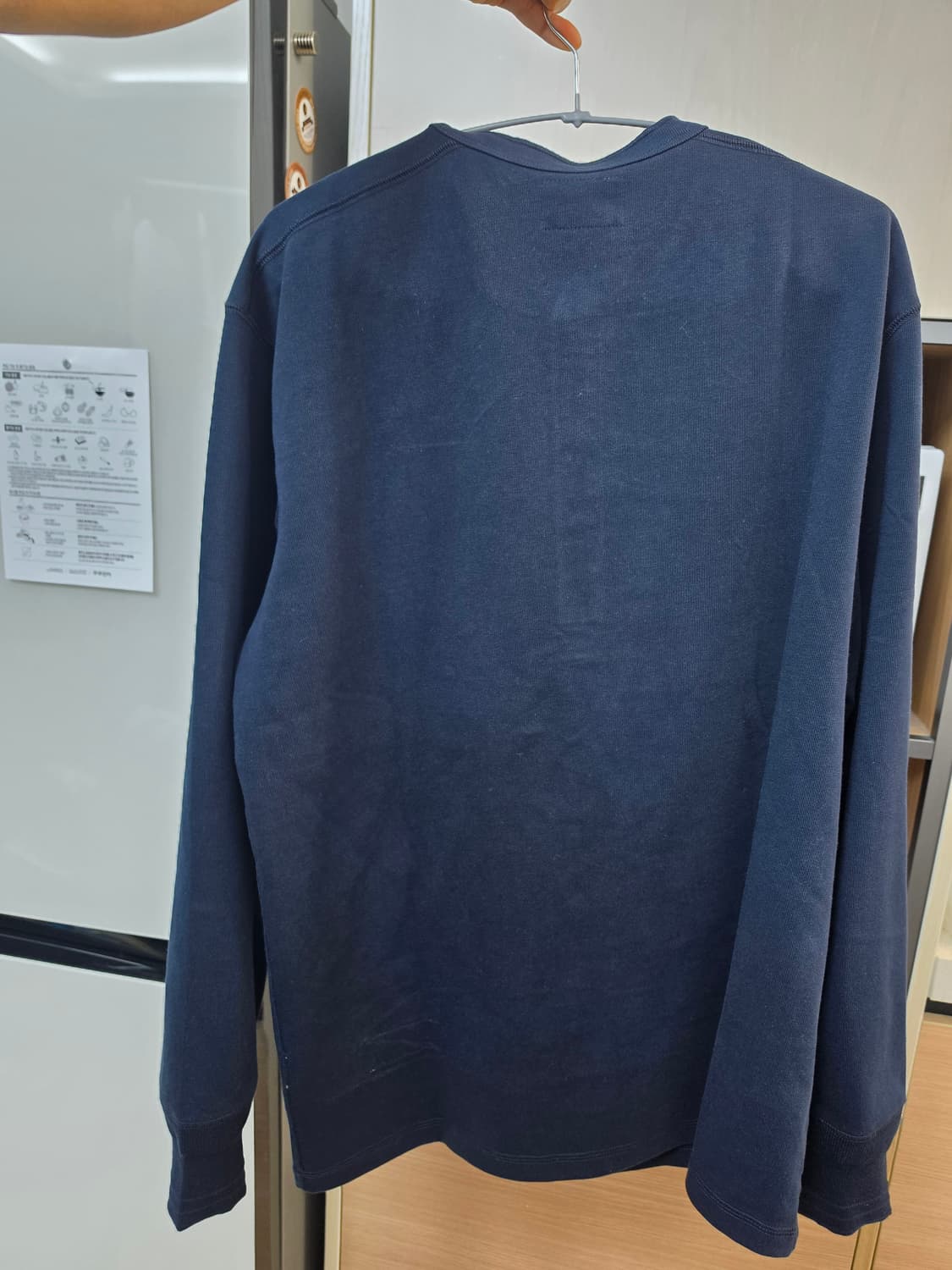 브론슨 헨리넥 네이비 2XL 새제품 상품이미지5