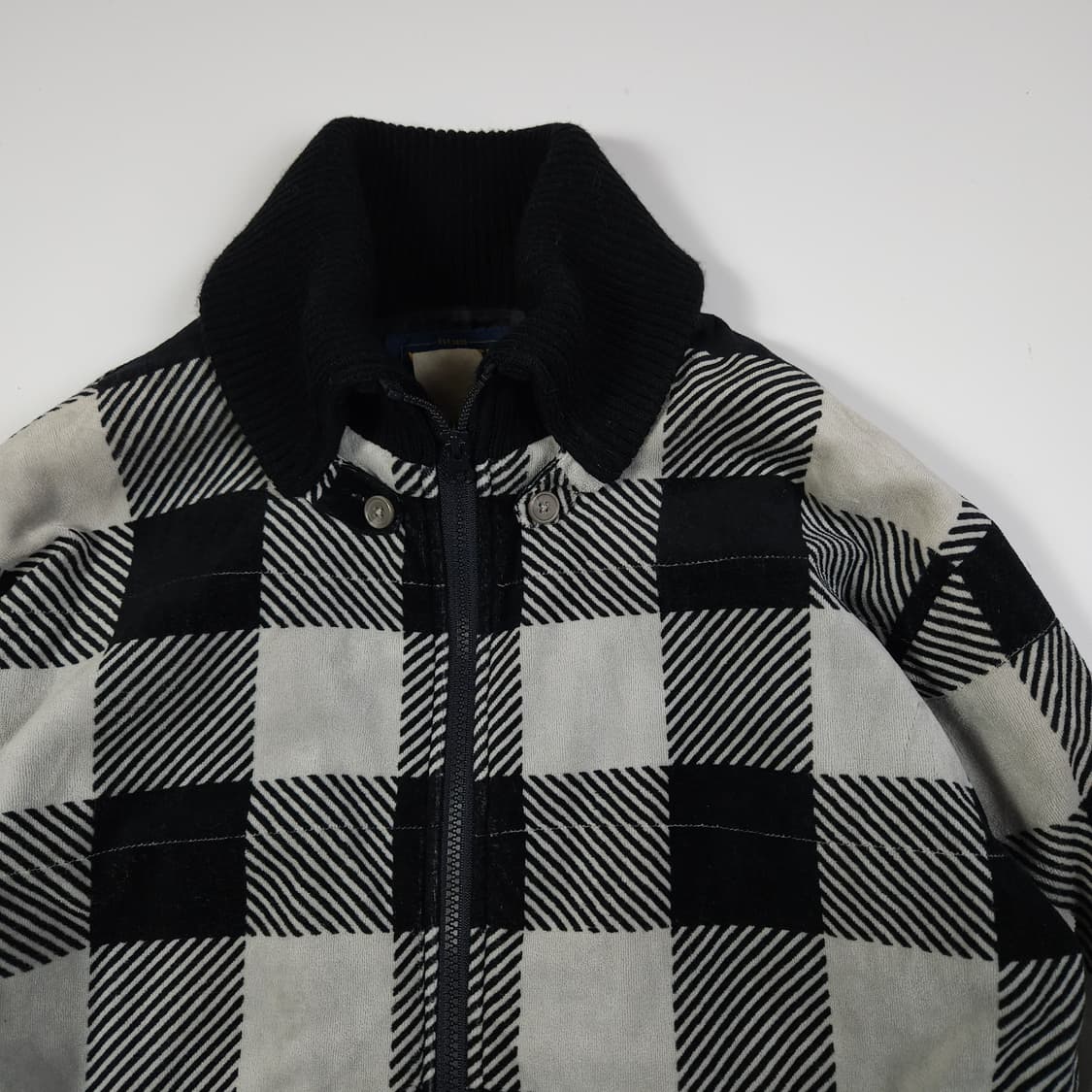 울리치 체크 집업 자켓 상품이미지2