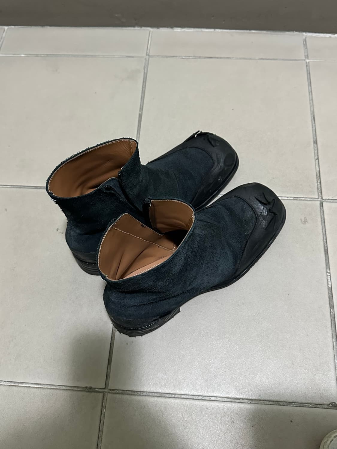 [43]메종 마르지엘라 S/S 2021 디스트로이드 스퀘어 토 타비 부츠 상품이미지8