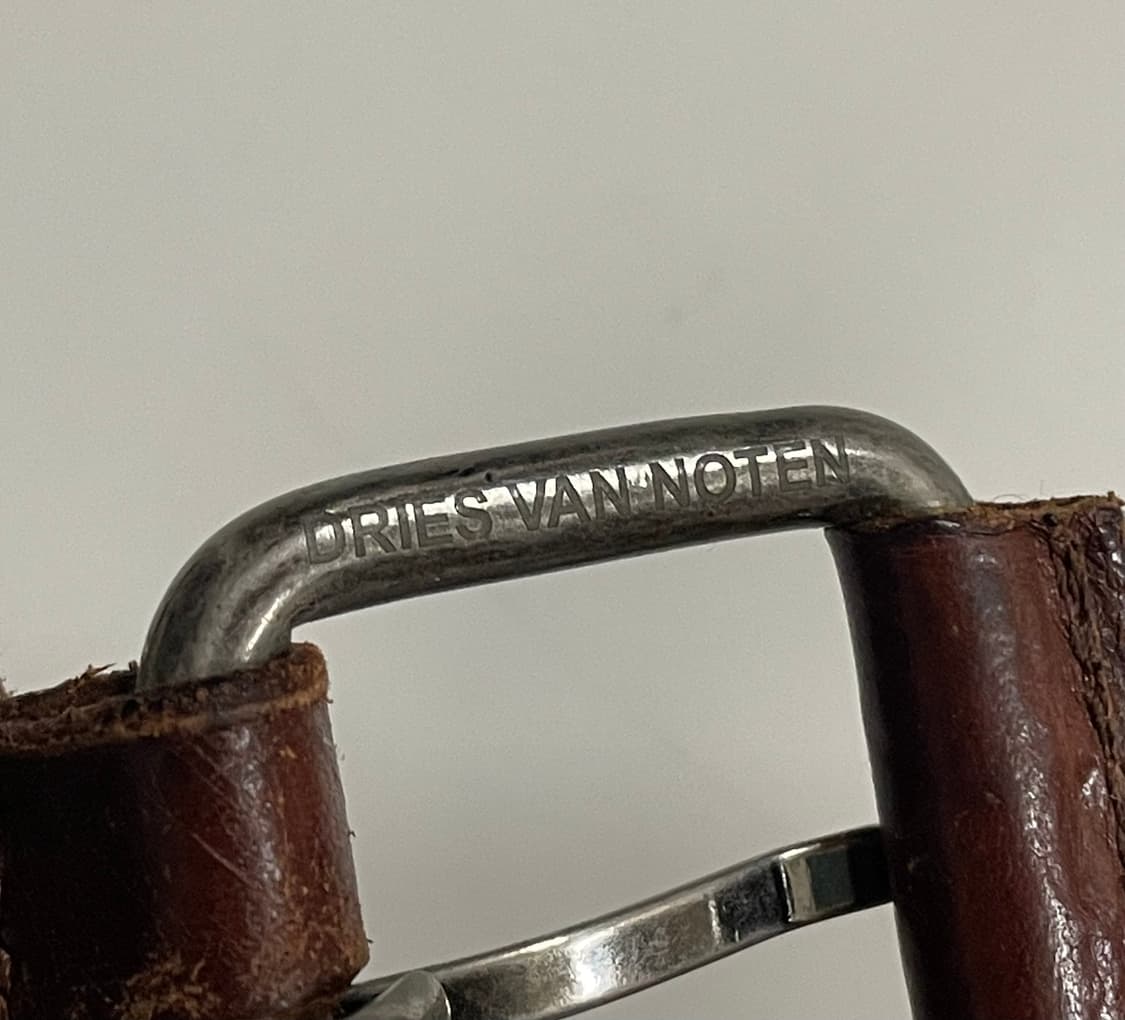 드리스 반 노튼 가죽 벨트 상품이미지3