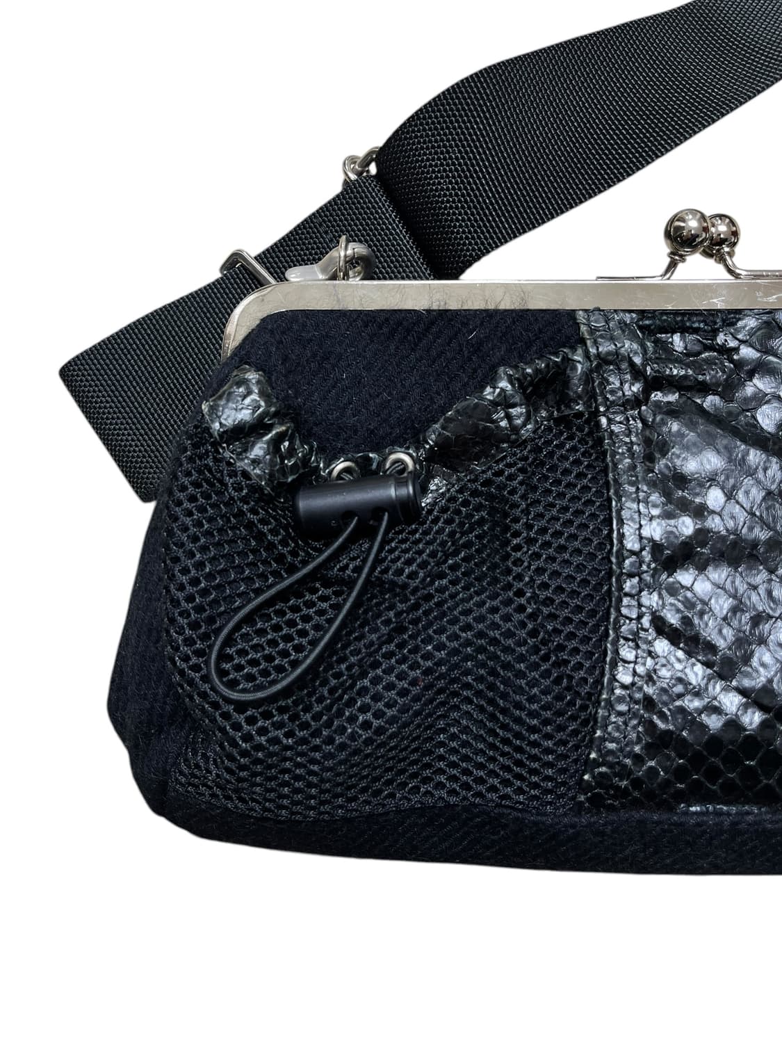 Junya Watanabe Frame Leather & Mesh Bag 상품이미지2