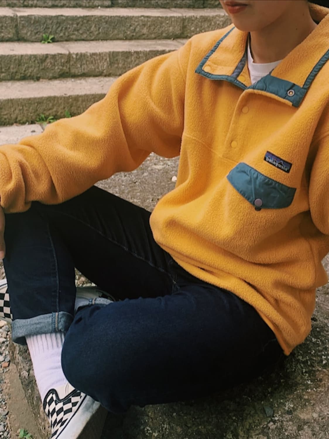 (레어)90s 파타고니아 헤비웨이트 신칠라 m 상품이미지7